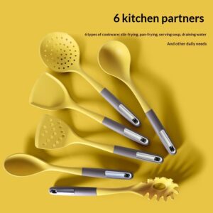 Silicone Spatula And 7 piece Silicone Kitchenware Set
