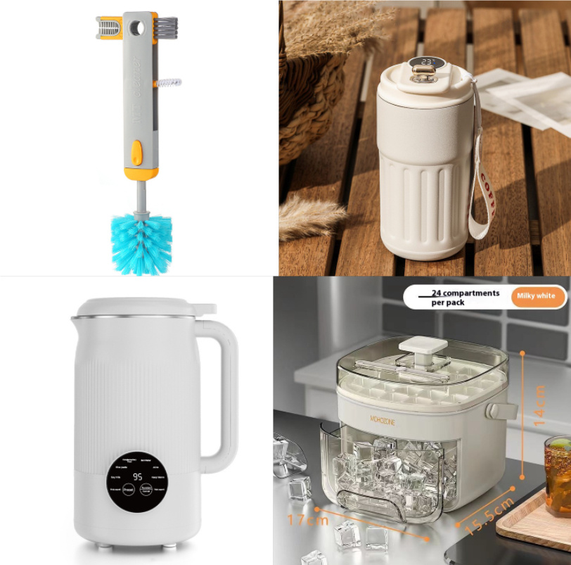 Soybean Milk Machine Multifunction Juicer Portable Blender Automatic Heat Home Soy Milk Maker Kitchen Gadgets - Image 4