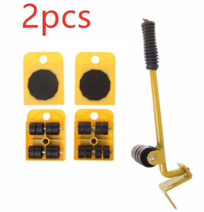 Professional Furniture Transport Moving Lifter Tool Mover Device 5PCS per Set - Image 7