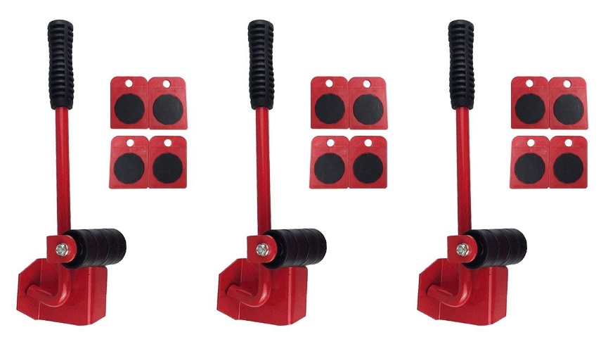 Professional Furniture Transport Moving Lifter Tool Mover Device 5PCS per Set - Image 3