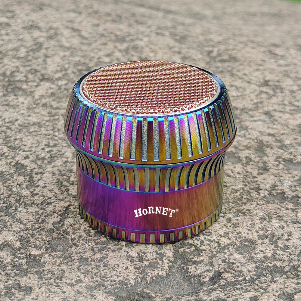 Metal Smoke Grinder Creative Mushroom Zinc Alloy Grinder - Image 2