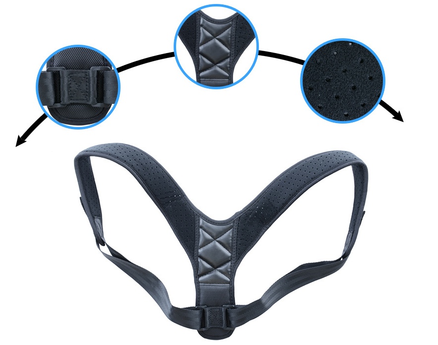Adjustable Clavicle Posture Corrector & Lower Back Support Brace for Men and Women - Image 7