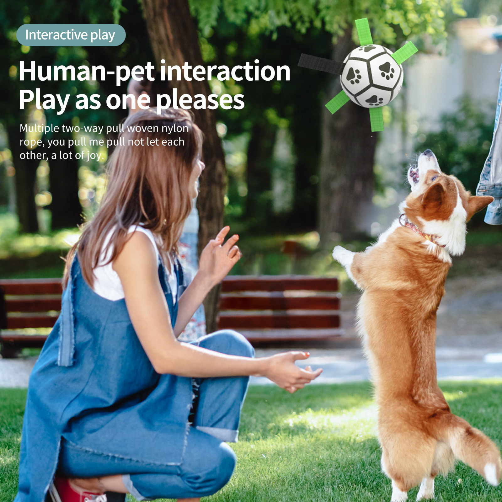 Interactive Dog Football Toy Soccer Ball Inflated Training Toy For Dogs Outdoor Border Collie Balls For Large Dogs Pet Supplies - Image 5