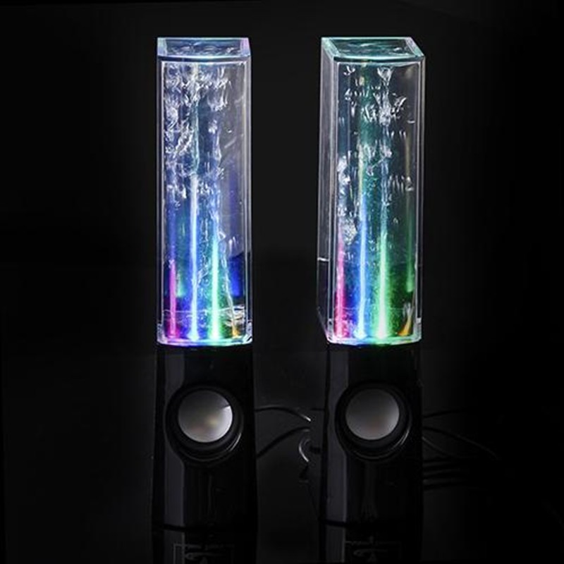 Dancing Water Speaker LED Light Fountain Speaker Family Party - Image 4