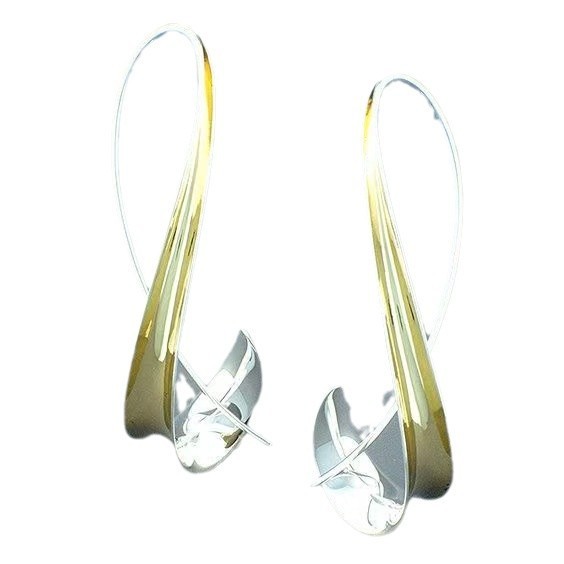 Alloy Women's Retro Simple Geometric Earrings Earrings - Image 7