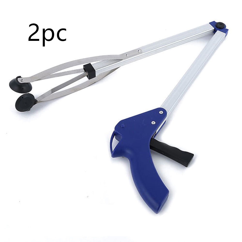 Aluminum alloy folding garbage clip picking device Household picking device Sanitation garbage clamp health clip - Image 8