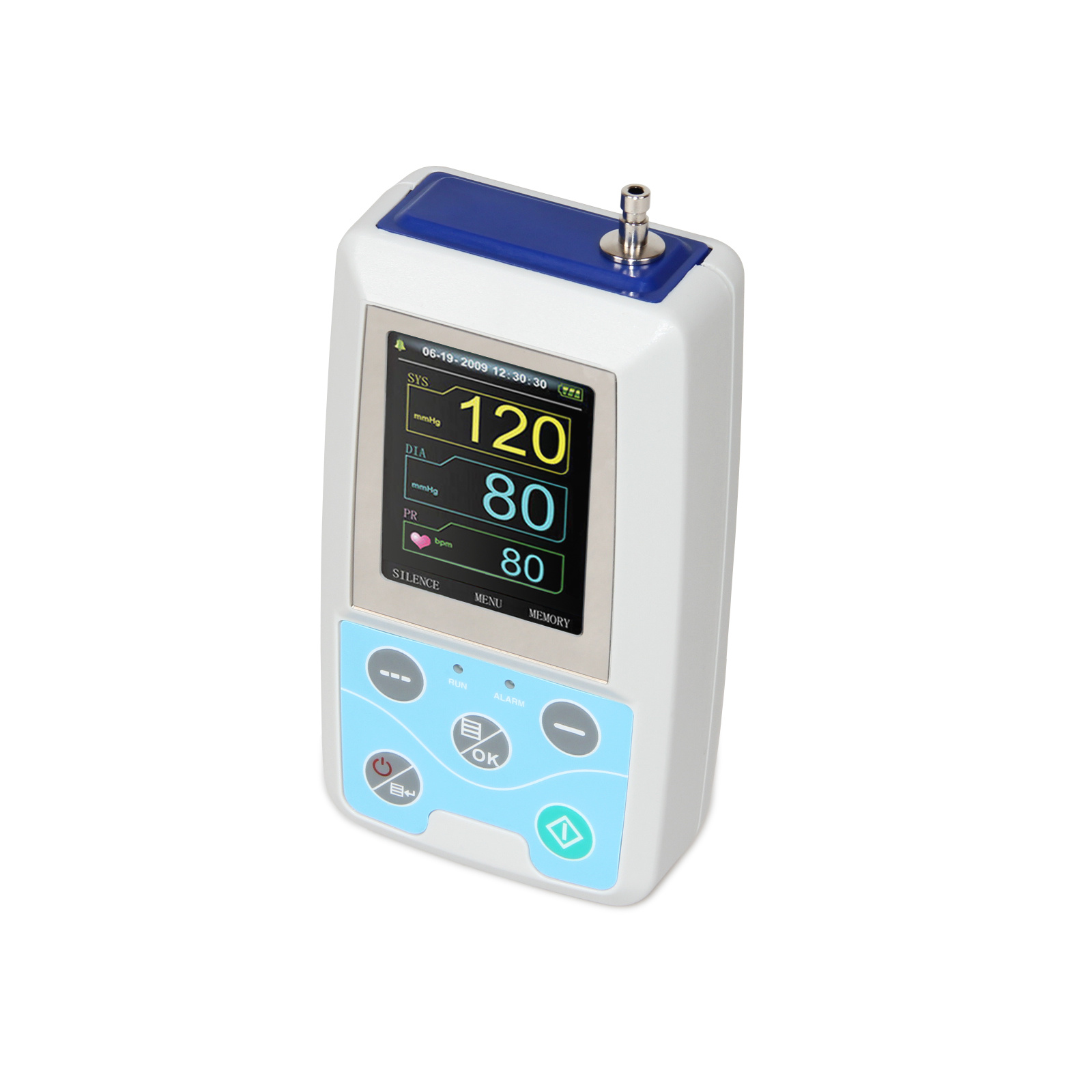 CE FDA Ambulatory Blood Pressure Monitor 24h NIBP Holter ABPM50 3 Cuffs PC Software - Image 3