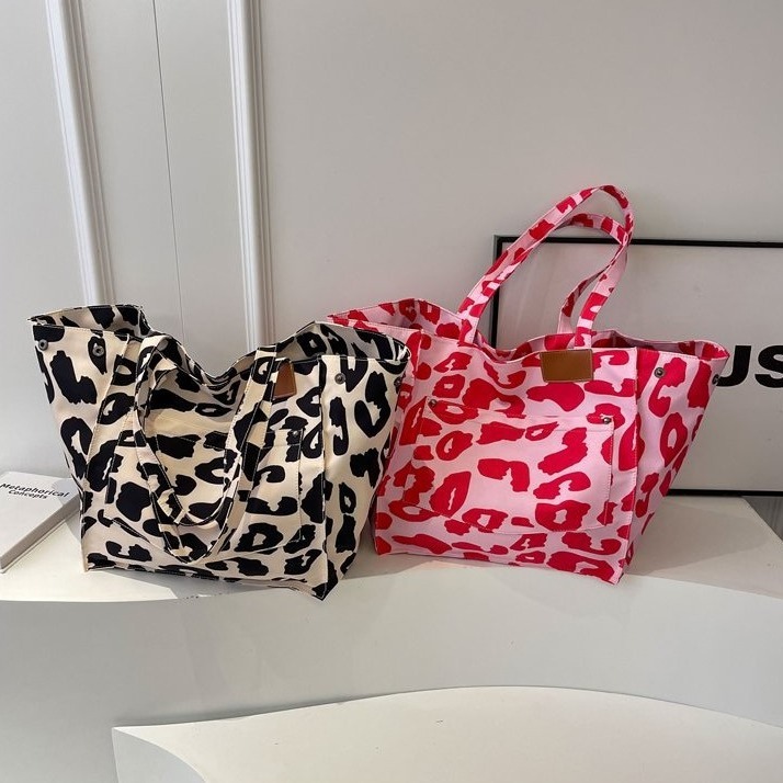 Women’s Large Canvas Shoulder Bag – Casual High Capacity Tote - Image 10