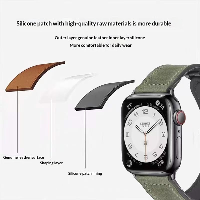 Suitable For Silicone Skin-covered Folding Magnetic-clasp Watch Straps - Image 8