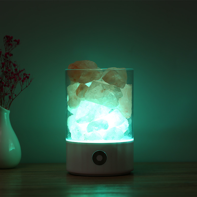 USB Crystal Light Himalayan Salt LED Lamp - Image 9
