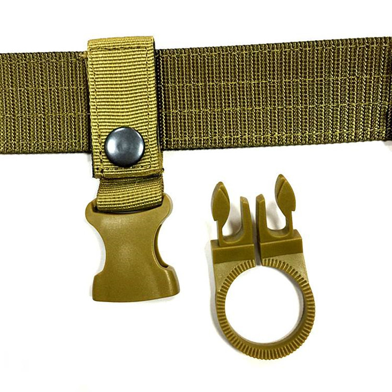 Portable Water Bottle Carabiner Clip – Nylon Woven Quick Attach Holder - Image 6