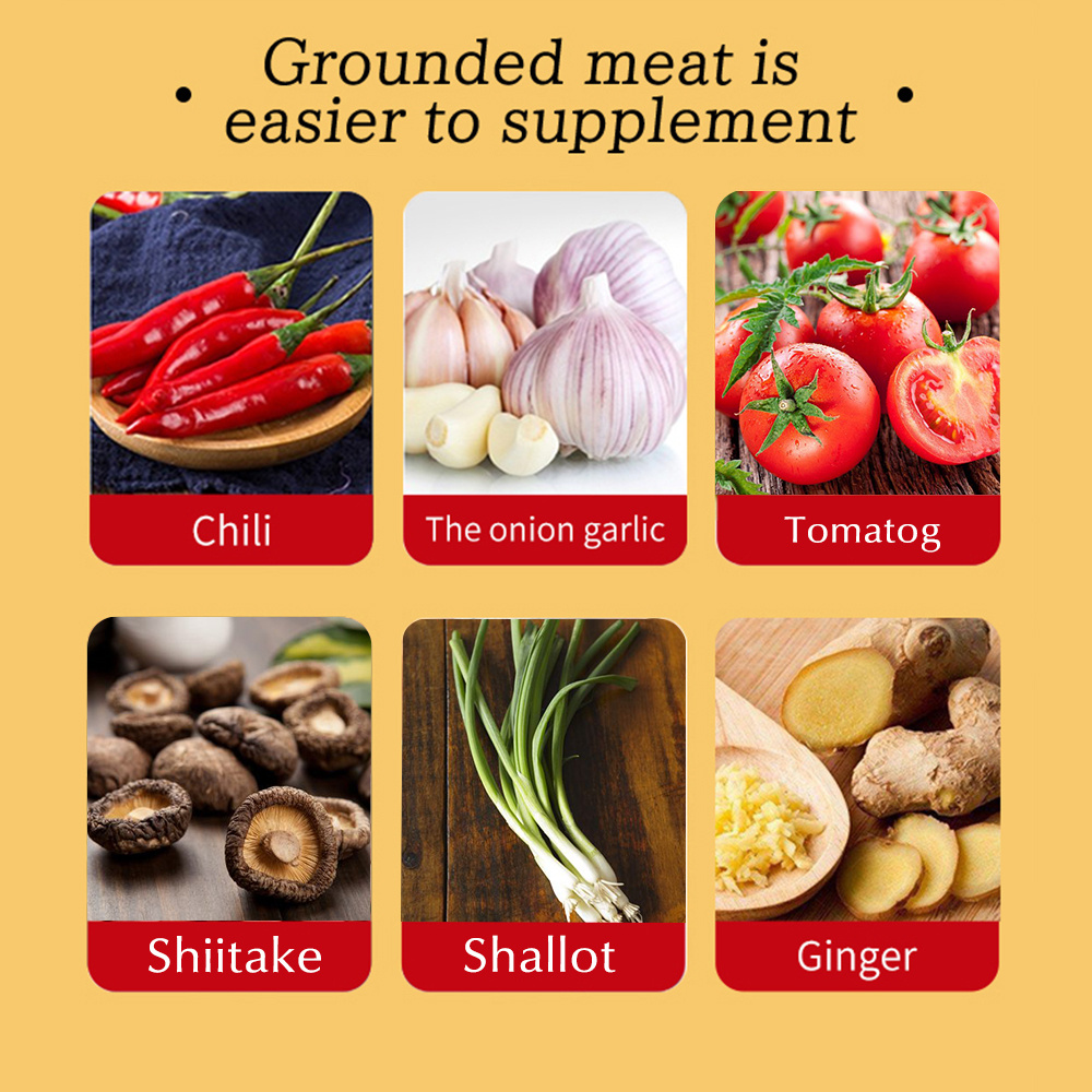 Mini Electric Garlic Chopper USB Charging Ginger Masher Machine Sturdy Durable Chili Vegetable Crusher Kitchen Tool - Image 9