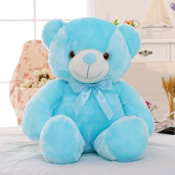 Creative Light Up LED Teddy Bear Stuffed Animals Plush Toy Colorful Glowing Christmas Gift For Kids Pillow - Image 5