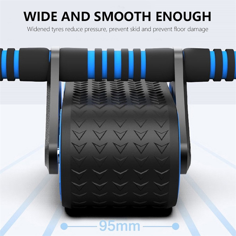 Double Wheel Abdominal Exerciser Women Men Automatic Rebound Ab Wheel Roller Waist Trainer Gym Sports Home Exercise Devices - Image 6