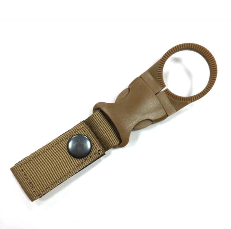 Portable Water Bottle Carabiner Clip – Nylon Woven Quick Attach Holder - Image 2