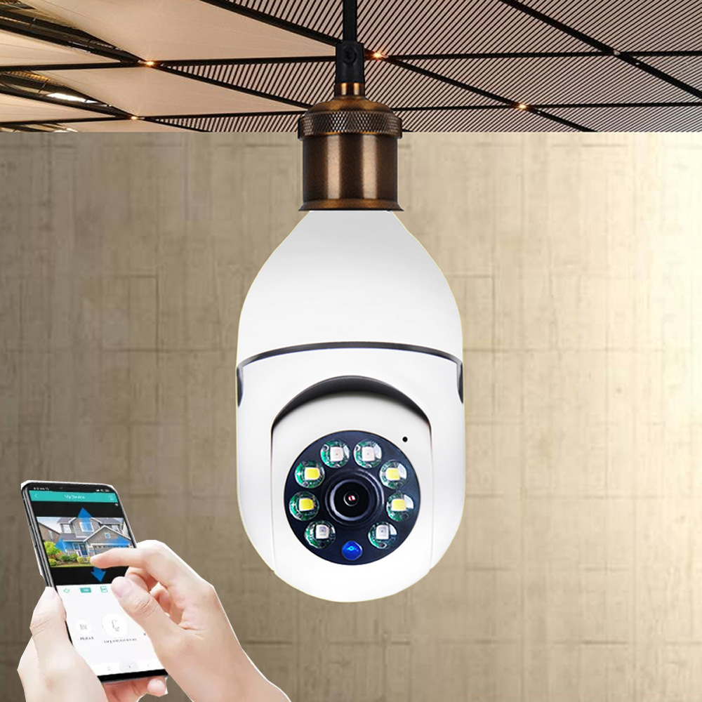 WiFi CAMERA 1080P Bulb 4X Zoom Camera E27 Home 5GWiFi Alarm Monitor - Image 7