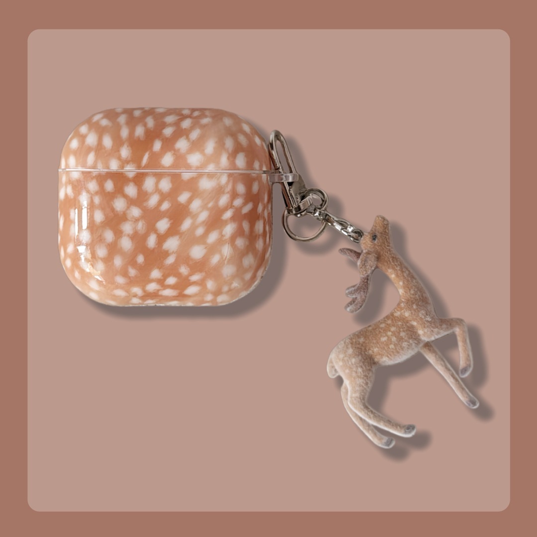 Sika Deer Pattern Bluetooth Earphone Case - Image 6