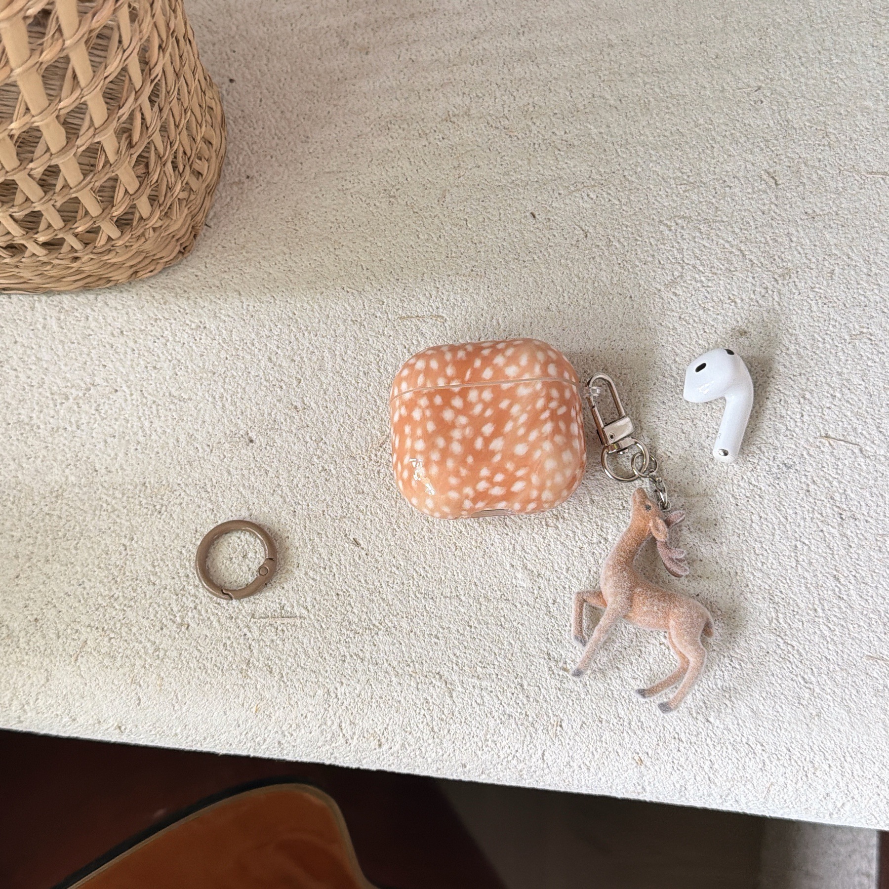 Sika Deer Pattern Bluetooth Earphone Case - Image 2