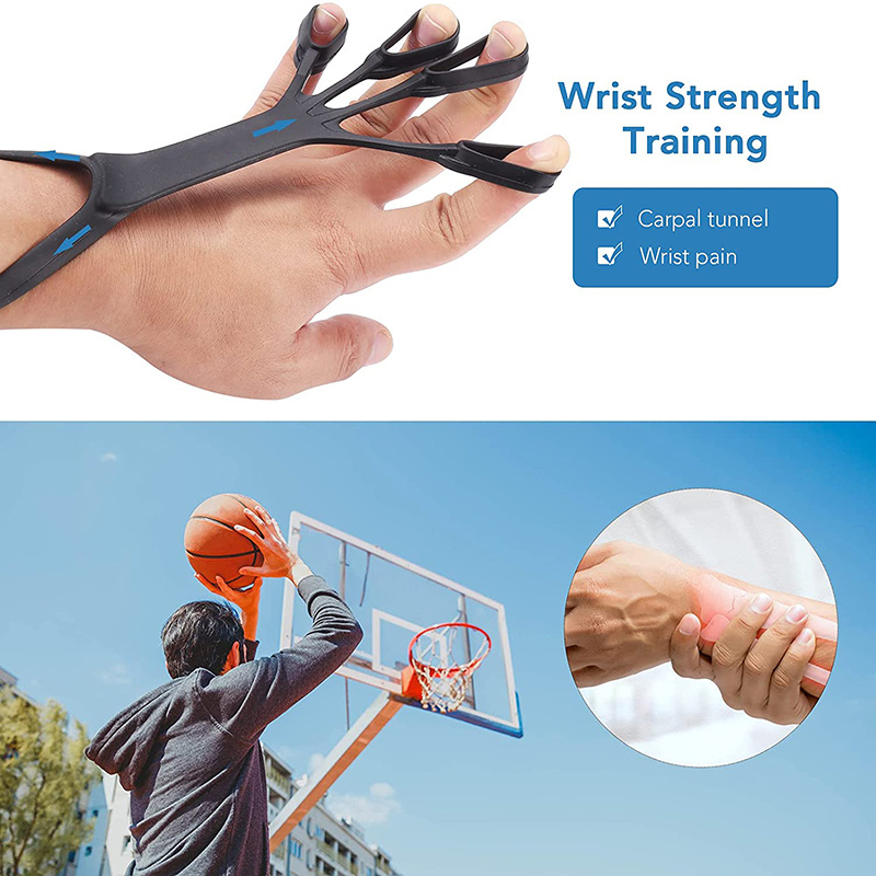Silicone Grip Device Finger Exercise Stretcher Arthritis Hand Grip Trainer Strengthen Rehabilitation Training To Relieve Pain - Image 5