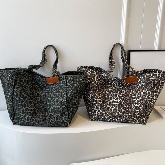 Women’s Large Canvas Shoulder Bag – Casual High Capacity Tote - Image 5