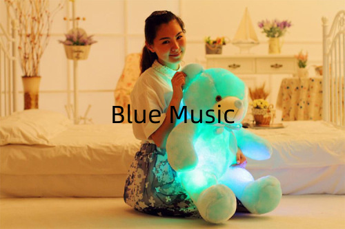 Creative Light Up LED Teddy Bear Stuffed Animals Plush Toy Colorful Glowing Christmas Gift For Kids Pillow - Image 3