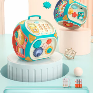 Happy Children's Toys For Boys And Girls, Babies, Brains, Hands, Drums, Toys, Hexahedron, Bus, Gift